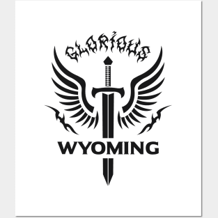 Glorious Wyoming Posters and Art